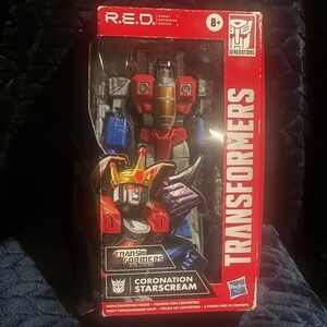 Hasbro Transformers R.E.D. Non-transforming Starscream Figure